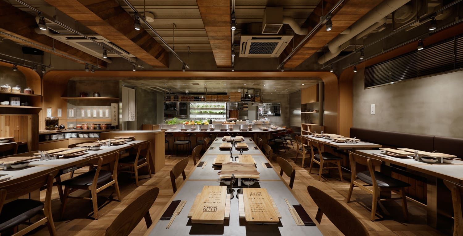 しゃぶしゃぶ れたす　客席全体