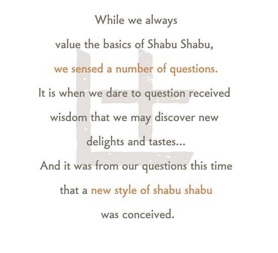 Shabu Shabu “Let Us” in Naka-Meguro